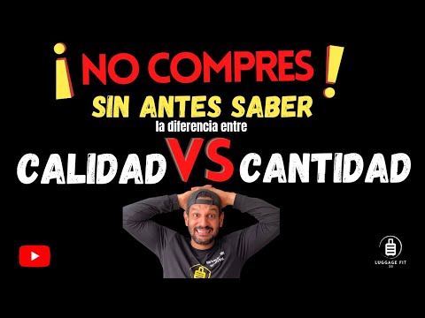¿Cómo puedo determinar la calidad de una maleta?